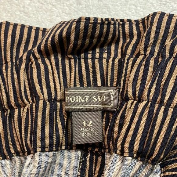 Point Sur striped high waist wide leg pants - Picture 7 of 11